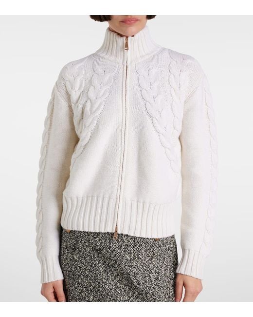 Max Mara White Sweater