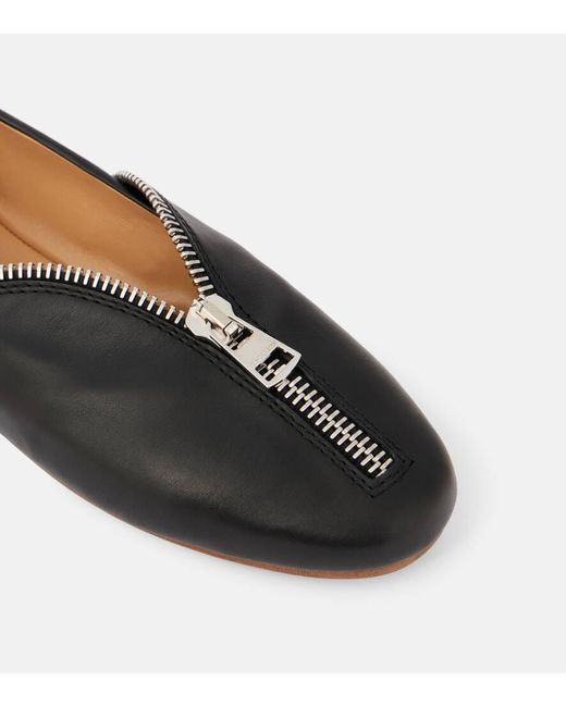 Ballerine Biker di J.W. Anderson in Black