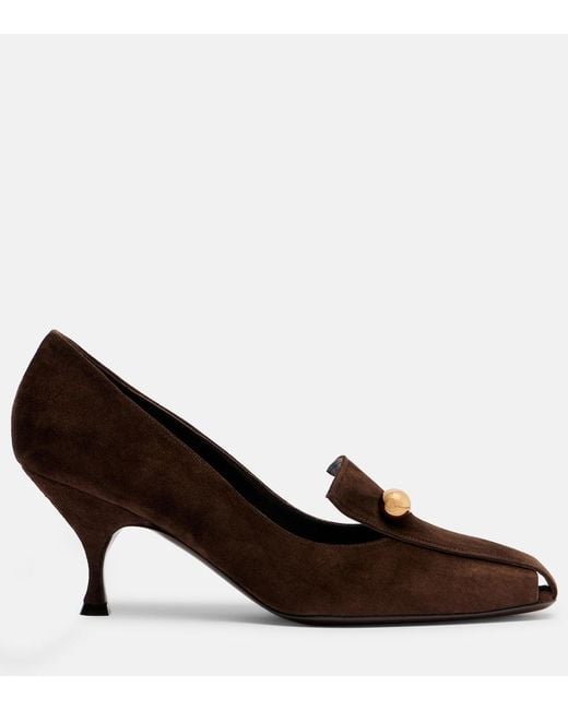 Herbert Levine Brown Aperitif Suede Pumps