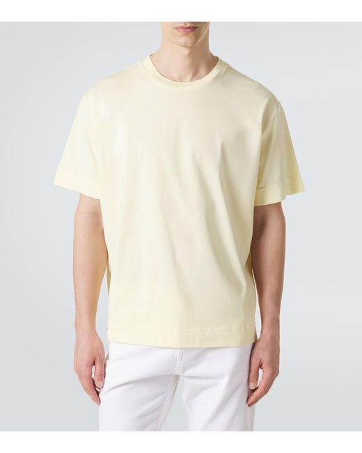 Umit Benan Natural Paradiso Cotton Jersey T-Shirt for men