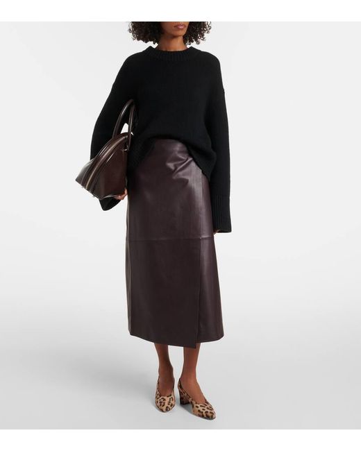 Paris Texas Brown Lavinia 50 Leopard-Print Suede Pumps