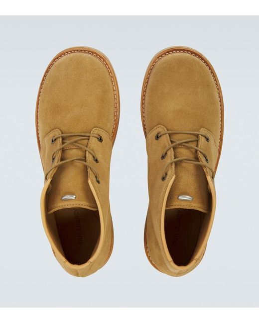 Our Legacy Brown Chukka Suede Desert Boots for men