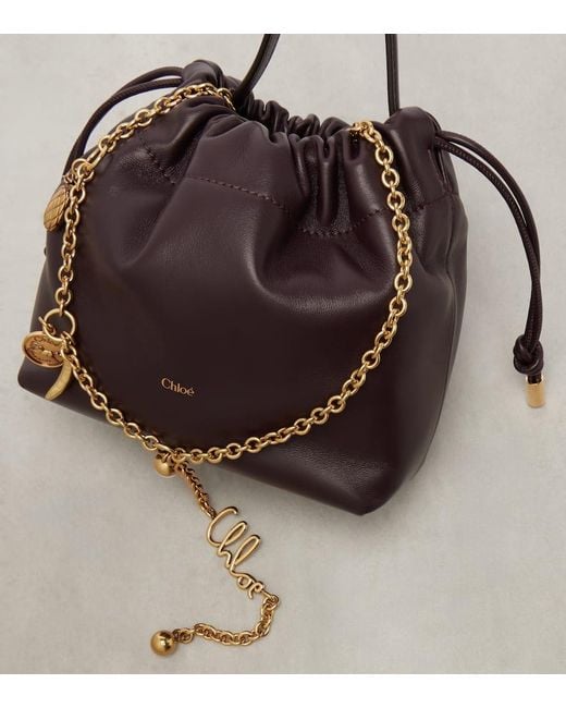 Chloé Black Icons Mini Leather Shoulder Bag
