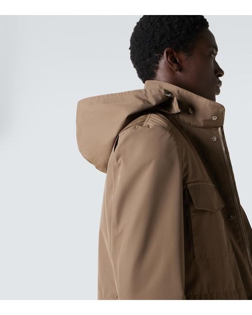 Loro Piana Brown Traveller Technical Jacket for men