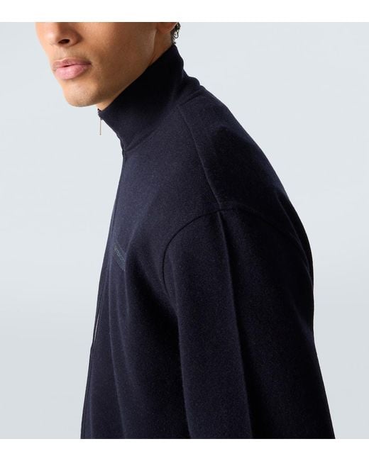 Givenchy Jacke Aus Einem Wollgemisch in Blue für Herren