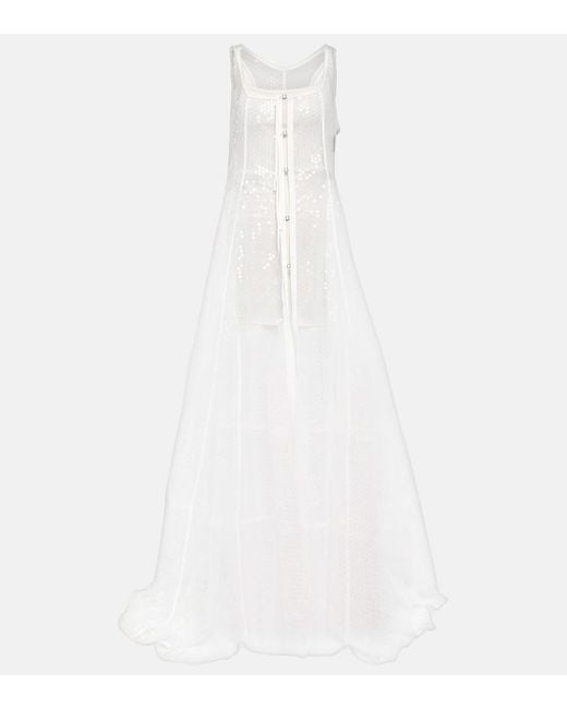 Jacquemus White Maxi Dresses