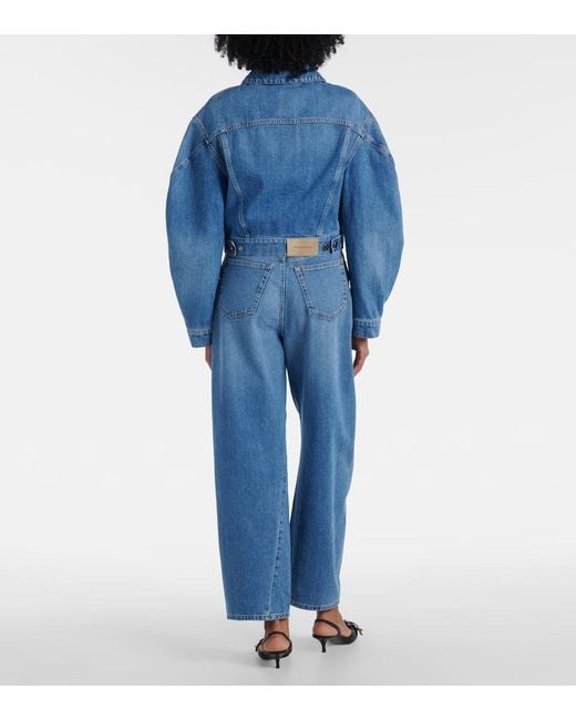 Veste En Jean Givenchy en coloris Blue