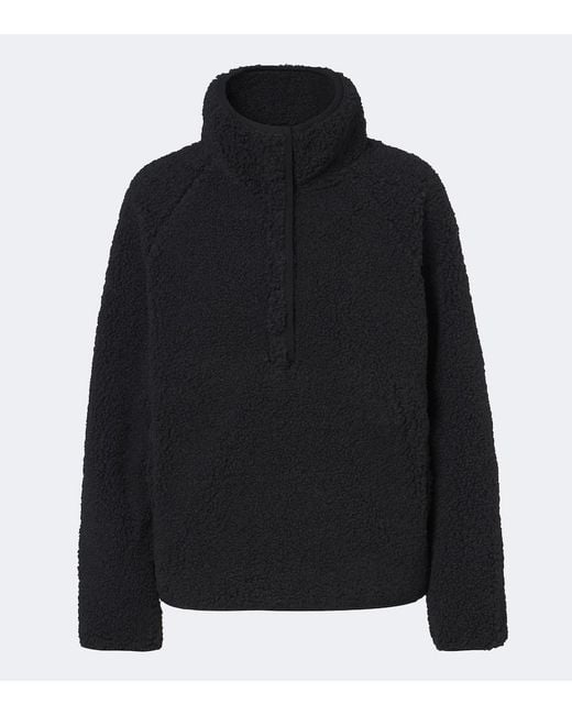 The Upside Black Harlow Teddy Sweatshirt