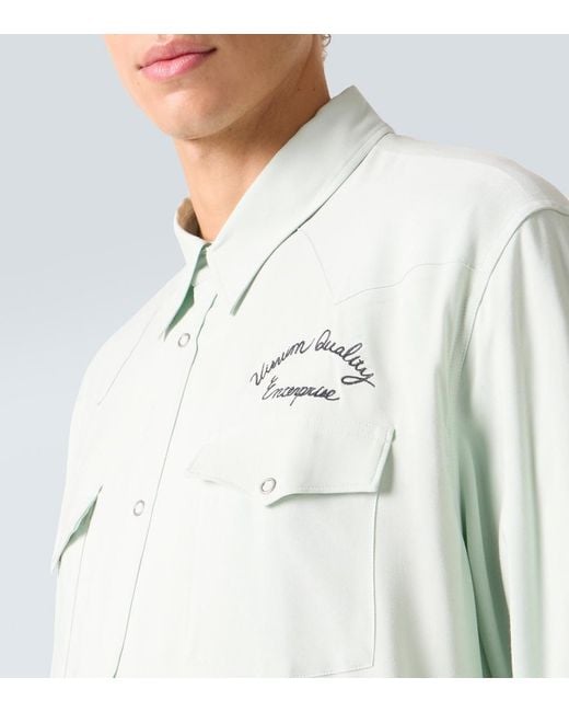 Camicia Four Corners di Visvim in White da Uomo