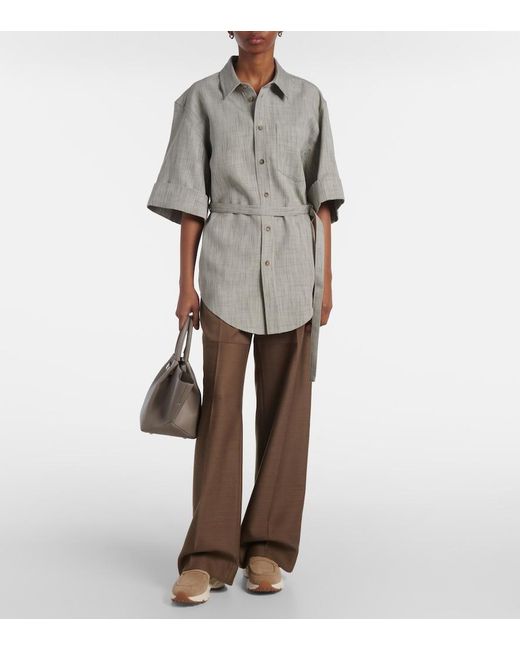 Tod's Natural Suede Sneakers