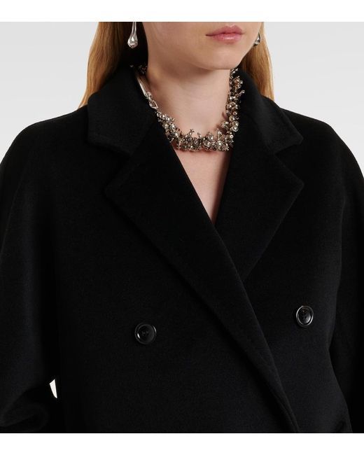 Max Mara Black Short 101801 Icon Coat