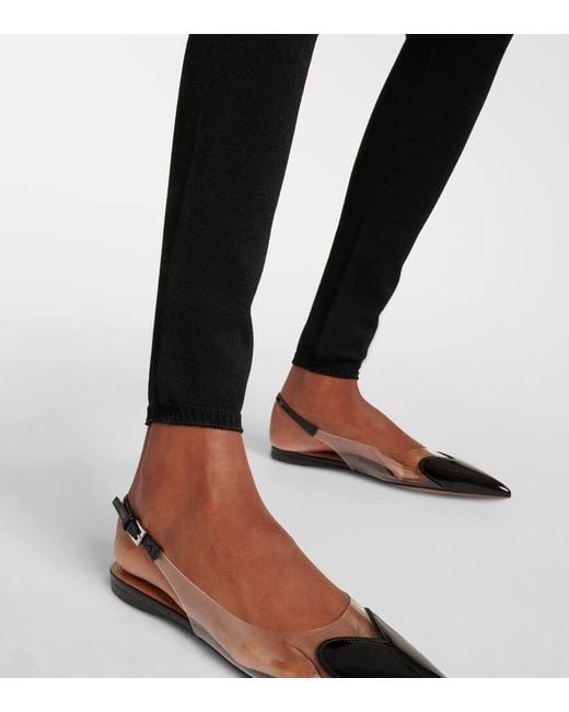Alaïa Black Vienne High-Rise Leggings