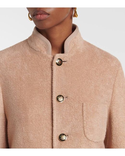 Loro Piana Natural Spagna Mini Linen And Cotton Terry Jacket