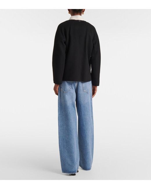 Max Mara Blue Max Mara Samantha Wool Jacket