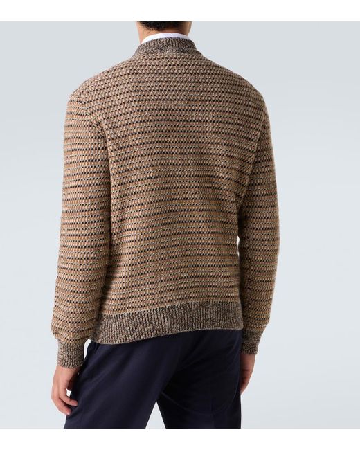 Slowear Pullover Aus Schurwolle in Brown für Herren