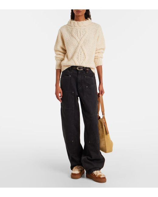 Inuikii Brown Teddy Low Suede Teddy Snow Boots