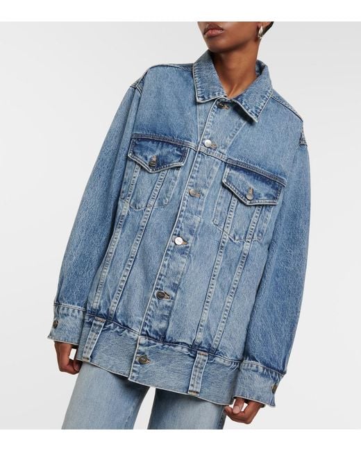 Khaite Blue Grizzo Jacket