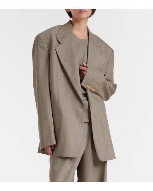 Calvin Klein Brown Avery Wool-Blend Jacket