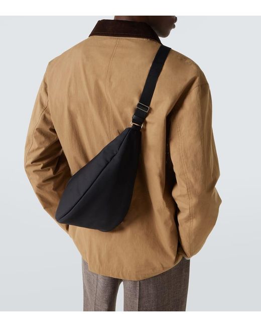 The Row Crossbody Bag Slouchy Banana Two in Blue für Herren