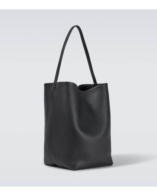 The Row Tote Bag N/S Park Large Aus Leder in Black für Herren