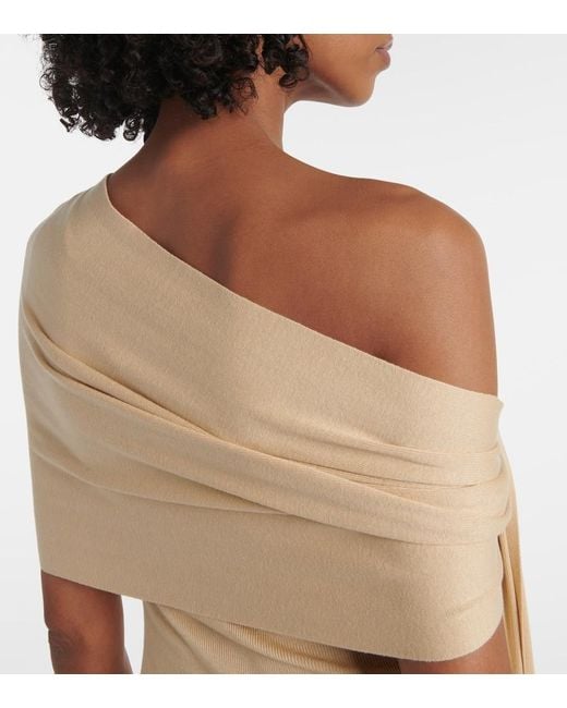 AYA MUSE Natural Minikleid Chara Aus Einem Seidengemisch