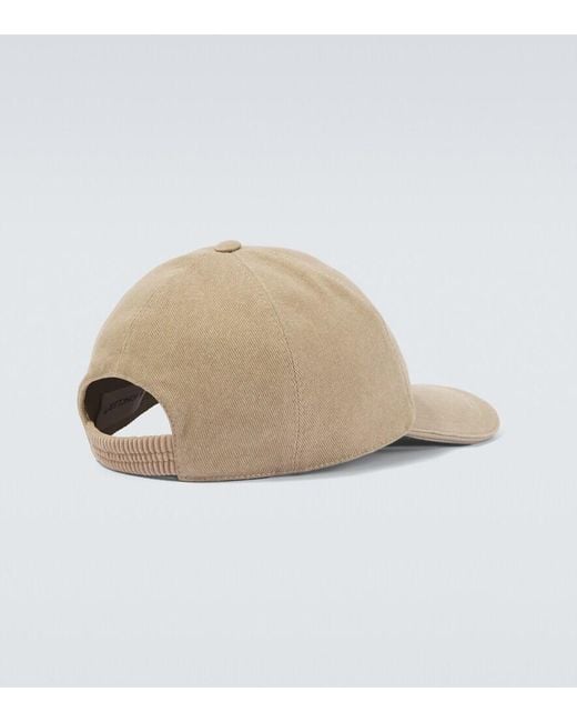 Cappello Da Baseball di Moncler in Natural da Uomo