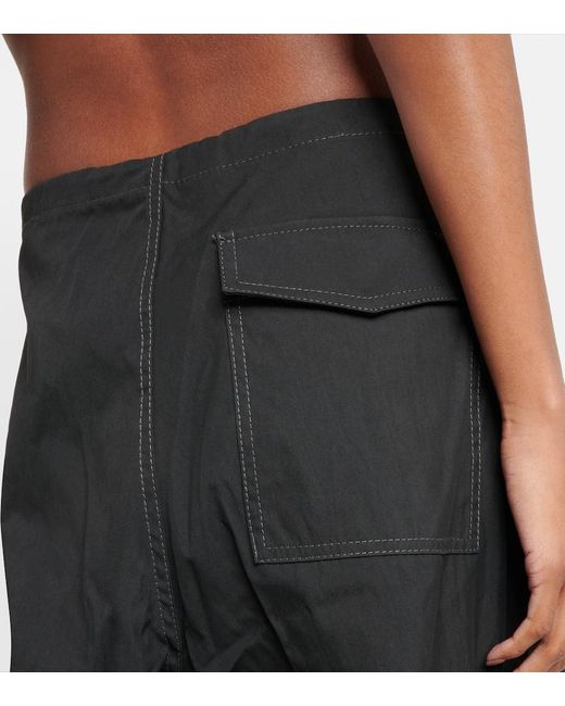 Dion Lee Gray Cotton-Blend Wide-Leg Pants