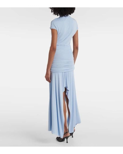 Robe De Cocktail Asymetrique Acne en coloris Blue