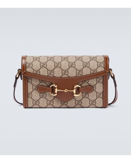 Gucci Multicolor Horsebit 1955 Mini Crossbody Bag for men