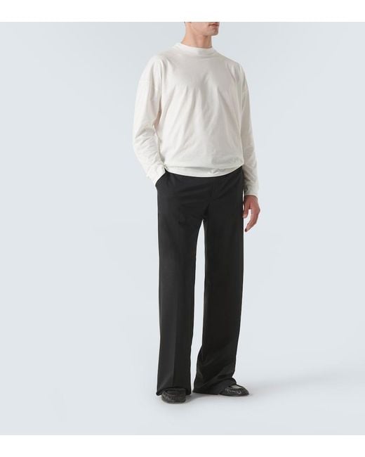 The Row White Drago Cotton Sweatshirt for men