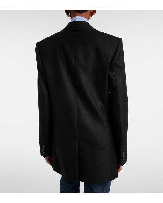 Saint Laurent Black Cashmere Blazer