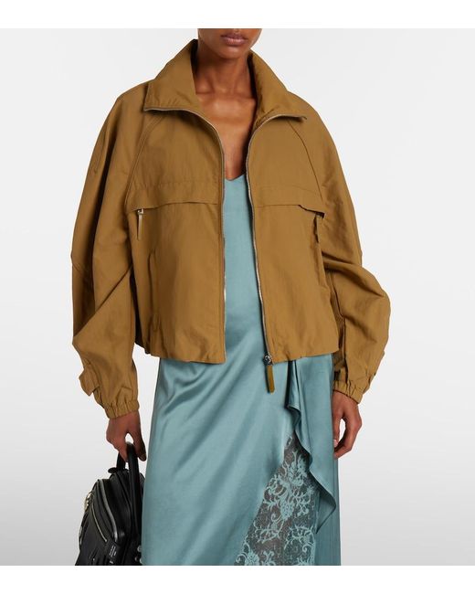 Acne Brown Logo Jacket