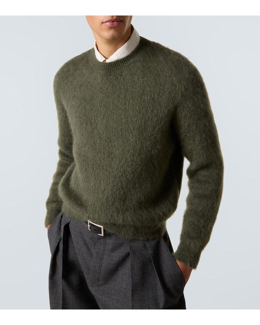Pullover di Saint Laurent in Green da Uomo