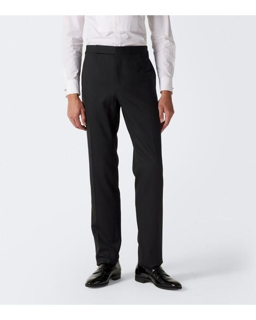 Ralph Lauren Black Wool Tuxedo for men