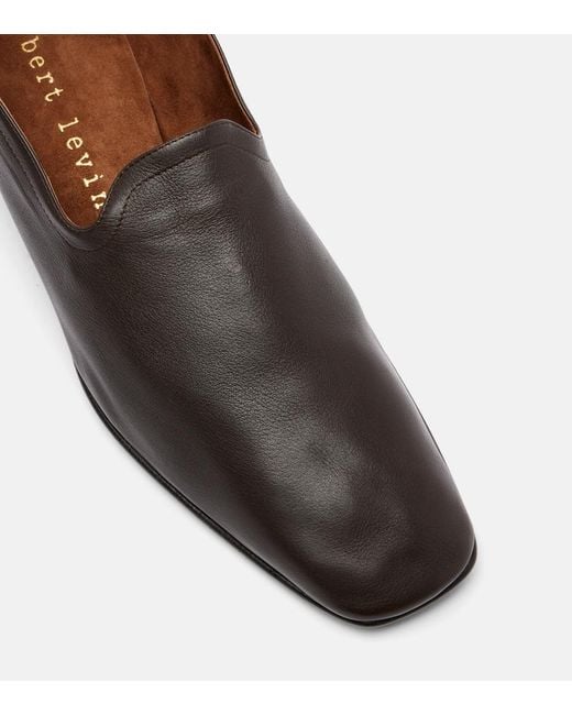 Herbert Levine Brown Soft Touch 30 Leather Loafers