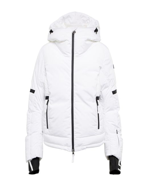 Jet Set Julia Padded Ski Jacket in White Lyst