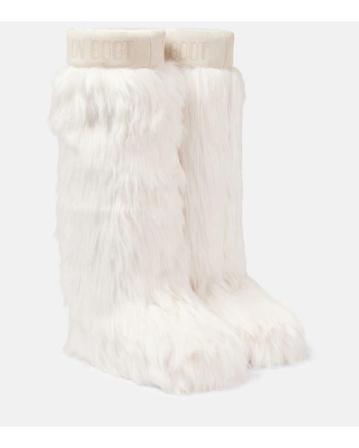 Moon Boot White Icon Yeti Extra Snow Boots