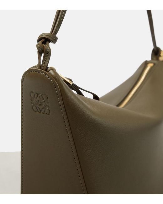 Loewe Brown Hammock Mini Leather Shoulder Bag