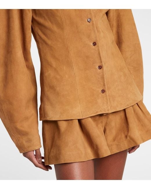 Camisa De Ante ROTATE BIRGER CHRISTENSEN de color Brown