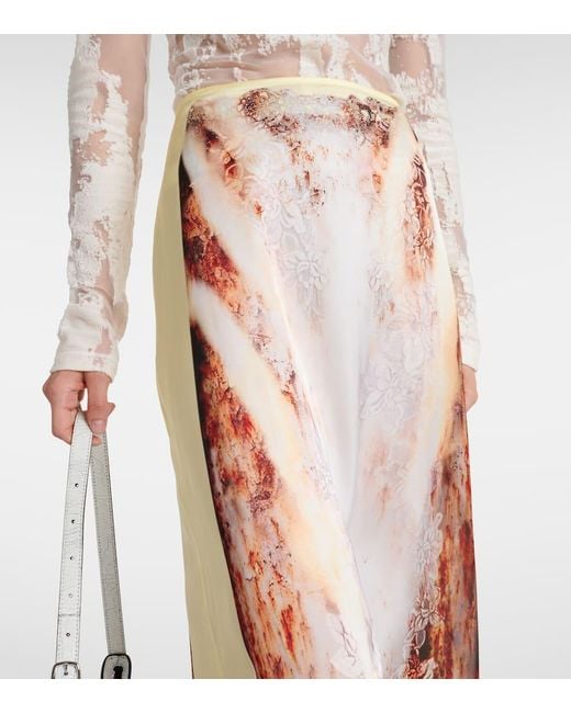 Y. Project Natural Bedruckter Maxirock