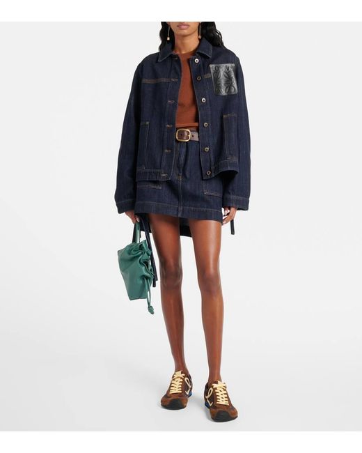 Loewe Blue Workwear Denim Jacket