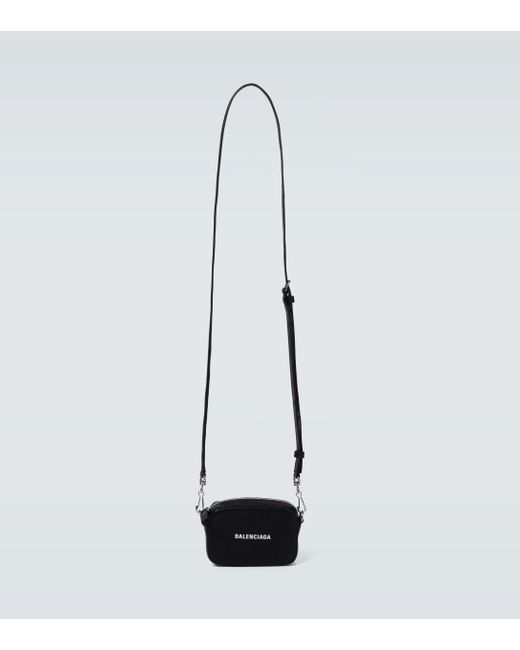 Balenciaga Cash Small Crossbody Bag in Black for Men | Lyst