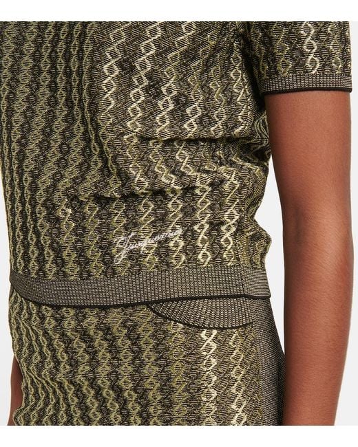 Jacquemus Green Polo Marino