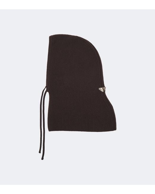 Cappuccio di Prada in Brown