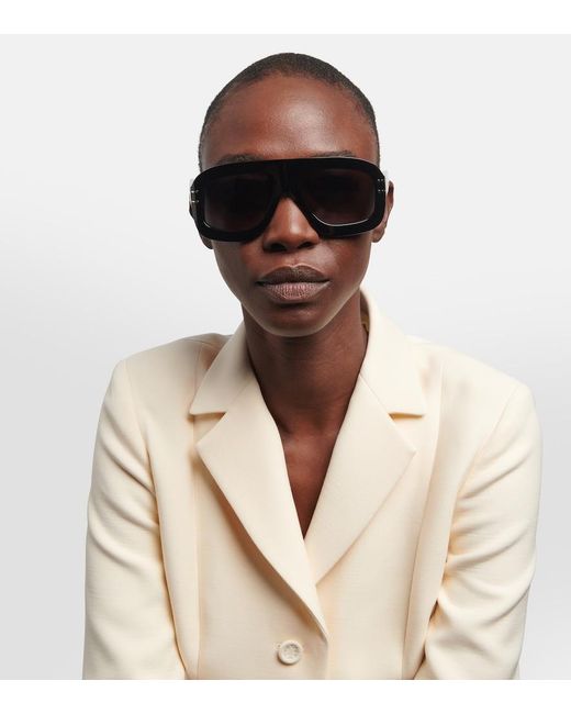Dior Black Diorsignature M1U Sunglasses