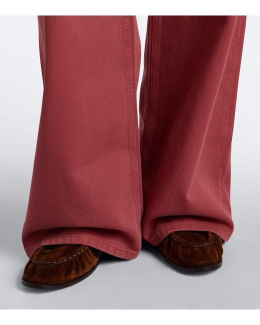 Jeans A Gamba Larga Java di Blazé Milano in Red