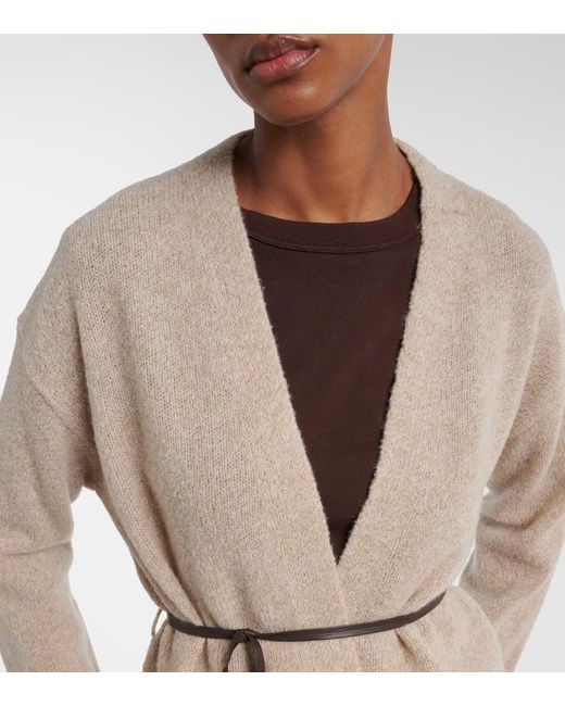 Velvet Natural Alina Wool-Blend Cardigan