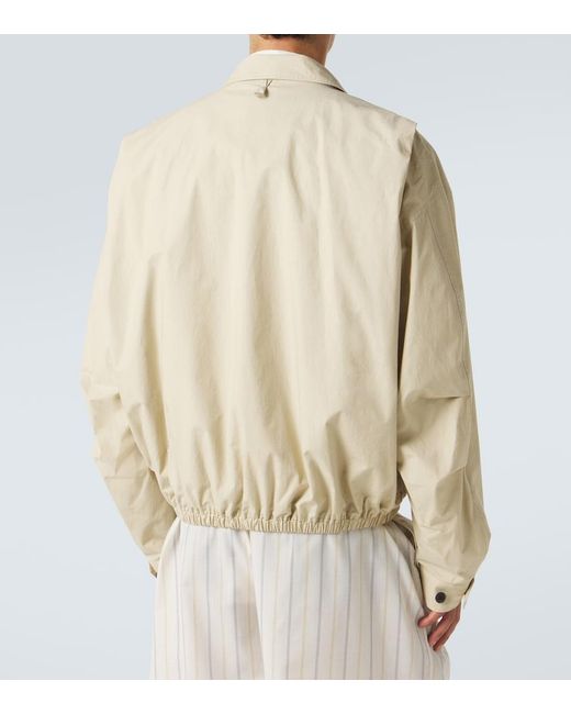 Calvin Klein Natural Donald Cotton Blouson Jacket for men