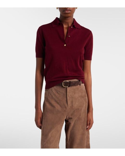 Pullover Polo di Max Mara in Red