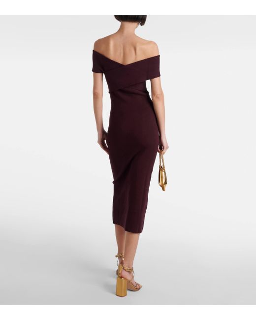 Robe midi Marceau Altuzarra en coloris Red